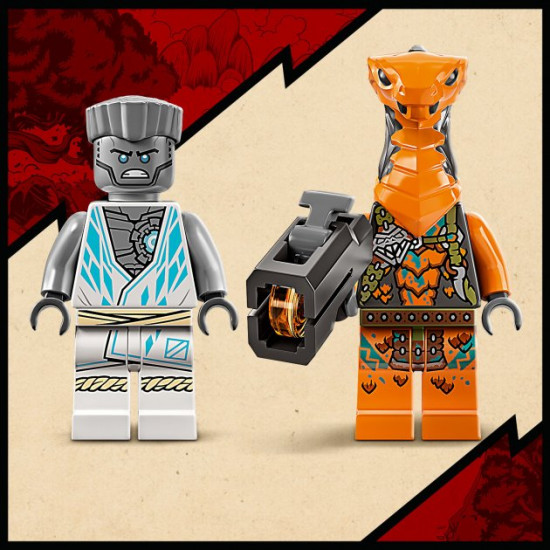 Конструктор LEGO NINJAGO Потужний дракон Зейна EVO 95 деталей (71761)
