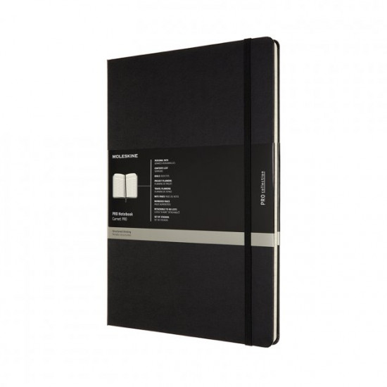 Записник Недатований Moleskine PRO А4 / Чорний (8053853602589) Записник Недатований Moleskine PRO А4 / Чорний (8053853602589)
