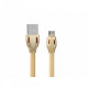 Кабель Remax Laser MicroUSB 1m (RC-035m ) Черный с розовым золотом Кабель Remax Laser MicroUSB 1m (RC-035m ) Черный с розовым золотом
