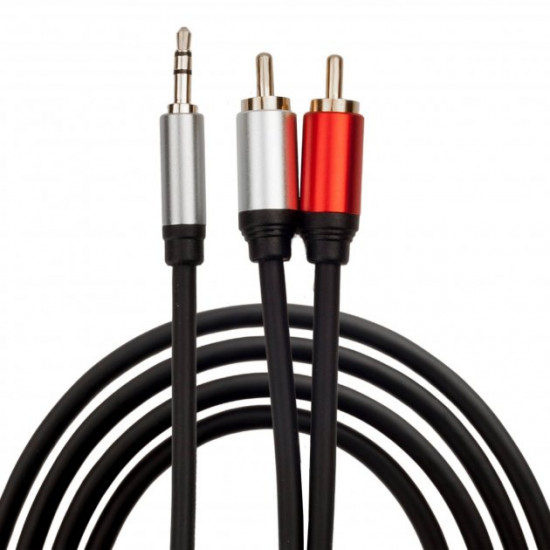 Кабель ProfCable1-1000 3.5mm Stereo Plug to 2×RCA Plugs, 10 м Кабель ProfCable1-1000 3.5mm Stereo Plug to 2×RCA Plugs, 10 м