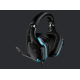 Комп'ютерна гарнітура Logitech G635 Wired Gaming Headset USB (981-000750) Black [64403]