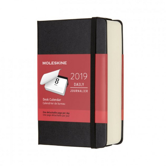 Щоденник Moleskine 2019 Настільний кишеньковий / Чорний (8058341715819) Щоденник Moleskine 2019 Настільний кишеньковий / Чорний (8058341715819)