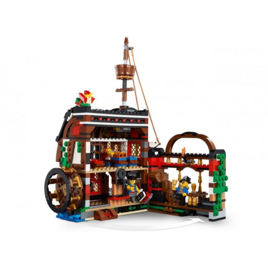 Конструктор LEGO Creator Піратський корабель 1262 деталі (31109)