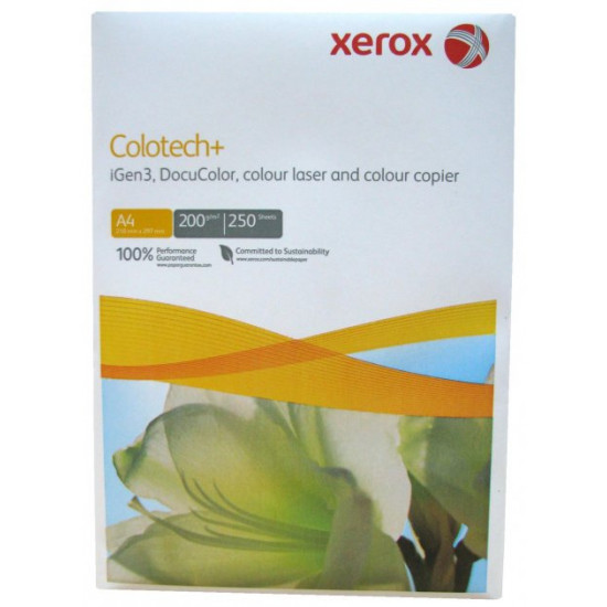 Бумага Xerox COLOTECH + (200) A4 250л. AU (003R97967) Бумага Xerox COLOTECH + (200) A4 250л. AU (003R97967)