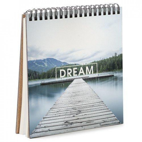 Блокнот Sketchbook Dream квадратный 16,7х18 см (BDK_17A026) Блокнот Sketchbook Dream квадратный 16,7х18 см (BDK_17A026)