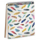Блокнот Sketchbook Яркие перья квадратный 16,7х18 см (BDK_17A050) Блокнот Sketchbook Яркие перья квадратный 16,7х18 см (BDK_17A050)