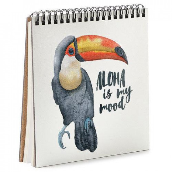 Блокнот Sketchbook Aloha is my mood квадратный 16,7х18 см (BDK_TRO007) Блокнот Sketchbook Aloha is my mood квадратный 16,7х18 см (BDK_TRO007)