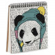 Блокнот Sketchbook Панда у шапці квадратний 16,7х18 см (BDK_17A005) Блокнот Sketchbook Панда у шапці квадратний 16,7х18 см (BDK_17A005)