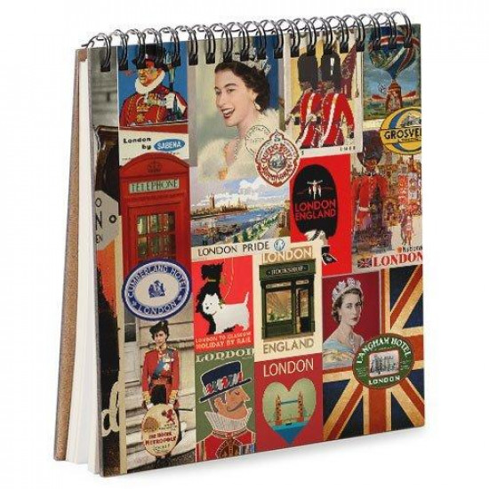 Блокнот Sketchbook London квадратный 16,7х18 см (BDK_17A045) Блокнот Sketchbook London квадратный 16,7х18 см (BDK_17A045)