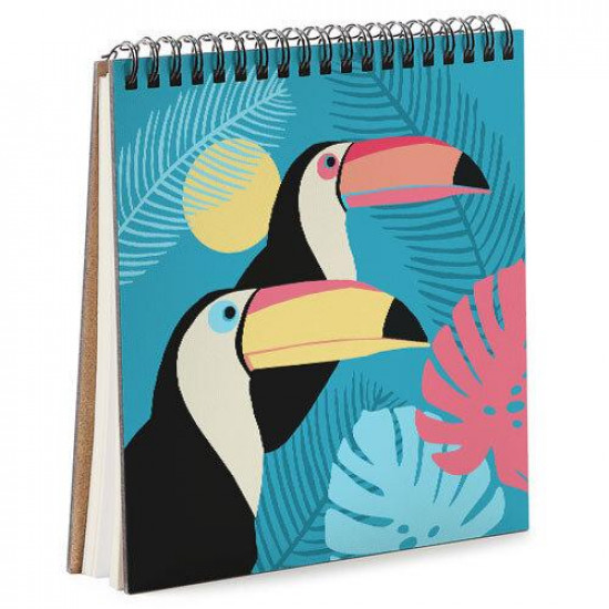 Блокнот Sketchbook Туканы квадратный 16,7х18 см (BDK_EX006) Блокнот Sketchbook Туканы квадратный 16,7х18 см (BDK_EX006)