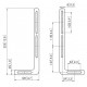Кріплення для саундбара VOGELS SOUND 1250 Sound Bar Mount (6473924) Кріплення для саундбара VOGELS SOUND 1250 Sound Bar Mount (6473924)