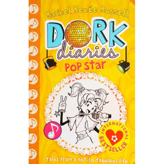 Детская книга на английском Dork Diaries. Pop Star - R.R. Russel Б/У
