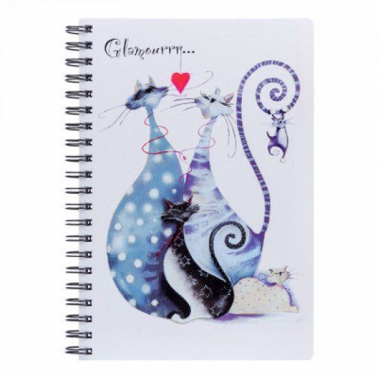Блокнот Yes А4/120 пл.обл. Glamour cats (681761) Блокнот Yes А4/120 пл.обл. Glamour cats (681761)