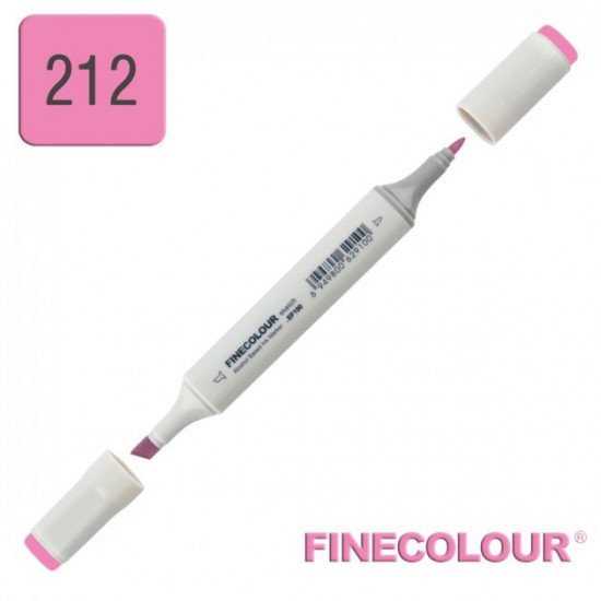 Маркер спиртовий Finecolour Sketchmarker 212 прозорий рожевий RV212 Маркер спиртовий Finecolour Sketchmarker 212 прозорий рожевий RV212