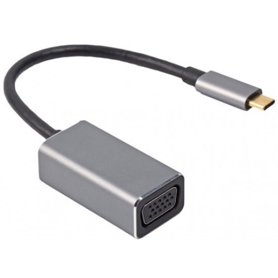 Адаптер-переходник Viewcon USB-C на VGA (TE388) Адаптер-переходник Viewcon USB-C на VGA (TE388)
