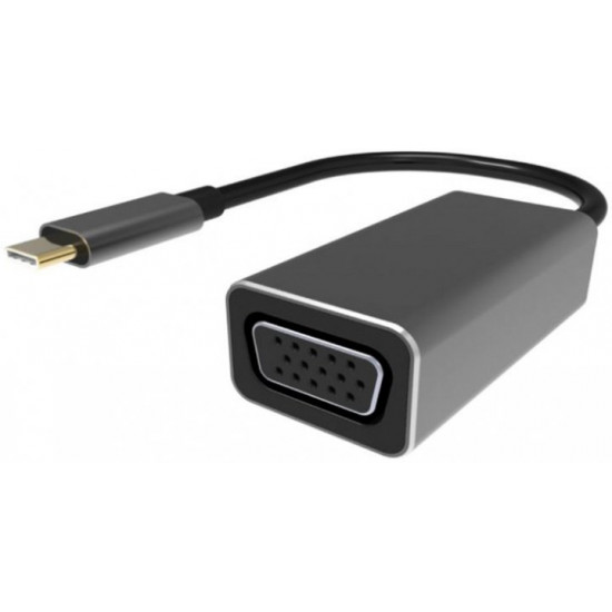 Адаптер-переходник Viewcon USB-C на VGA (TE388) Адаптер-переходник Viewcon USB-C на VGA (TE388)