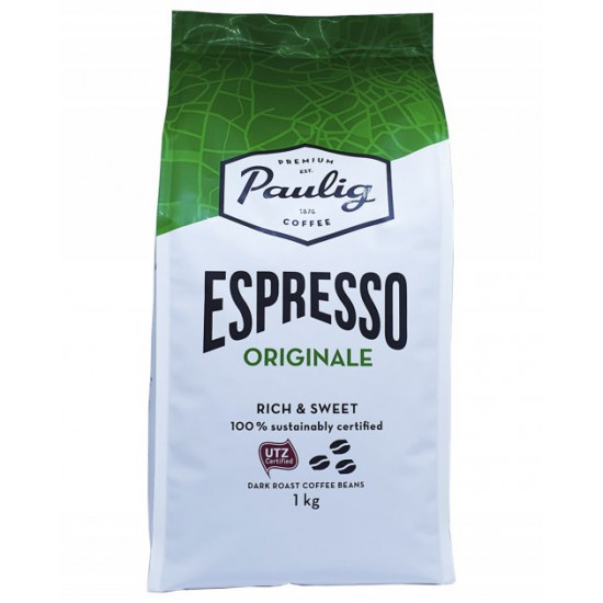 Кава Paulig Espresso Originale зерно 1 кг (55444) Кава Paulig Espresso Originale зерно 1 кг (55444)