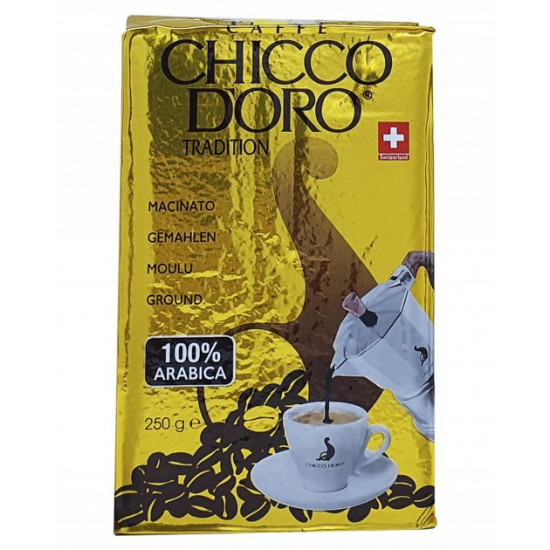 Кофе Chicco D'oro Тradition 100% arabica мелена 250 г (52119)
