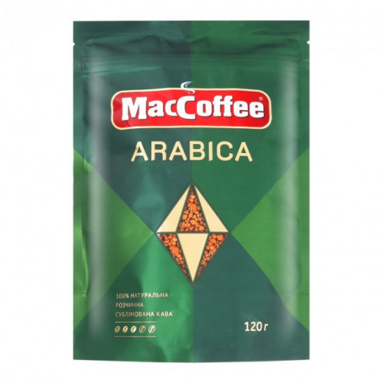 Розчинна кава Арабіка MacCoffee 120 грам Розчинна кава Арабіка MacCoffee 120 грам