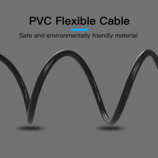 Кабель Vention AUX 3.5 mm M - 2xRCA M, 1 m, Black (BCFBF) Кабель Vention AUX 3.5 mm M - 2xRCA M, 1 m, Black (BCFBF)