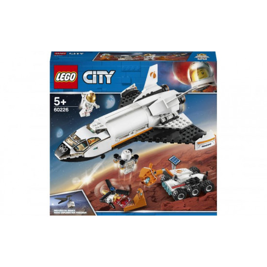 Конструктор LEGO City Шаттл для досліджень Марса 273 деталі (60226)