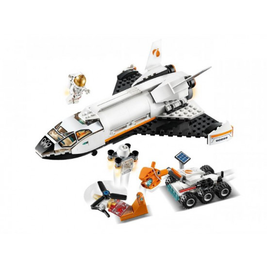 Конструктор LEGO City Шаттл для досліджень Марса 273 деталі (60226)