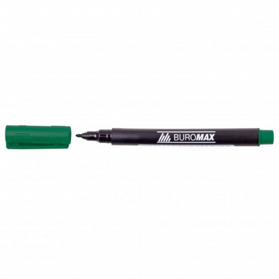 Маркер водостійкий Buromax 1 мм зелений (BM.8704-04) Маркер водостійкий Buromax 1 мм зелений (BM.8704-04)