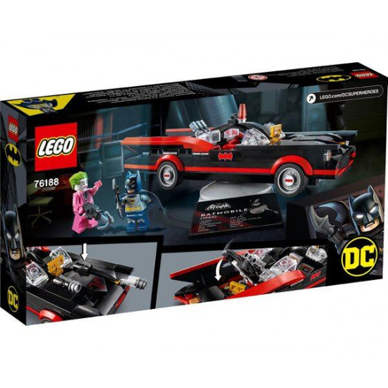 LEGO DC Super Heroes Batman Бетмобіль із класичного серіалу «Бетмен» 76188 LEGO DC Super Heroes Batman Бетмобіль із класичного серіалу «Бетмен» 76188