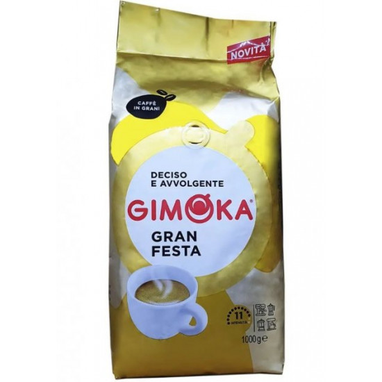 Кофе зернове GIMOKA ORO GRAN FESTA 1кг Кофе зернове GIMOKA ORO GRAN FESTA 1кг