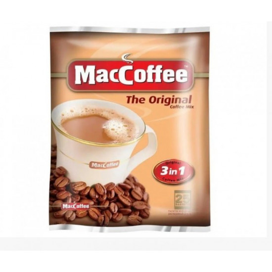 Кавовий напій MacCoffee The Original 3в1 25шт * 20г (МА01237) Кавовий напій MacCoffee The Original 3в1 25шт * 20г (МА01237)