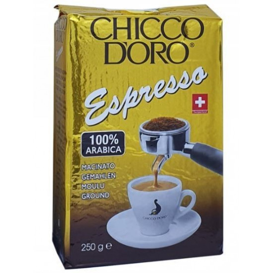 Кофе мелена CHICCO DORO ESPRESSO 250гр (ящ) Кофе мелена CHICCO DORO ESPRESSO 250гр (ящ)