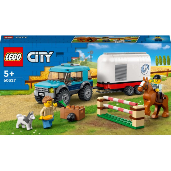 Конструктор LEGO City Фургон для коней (60327) Конструктор LEGO City Фургон для коней (60327)