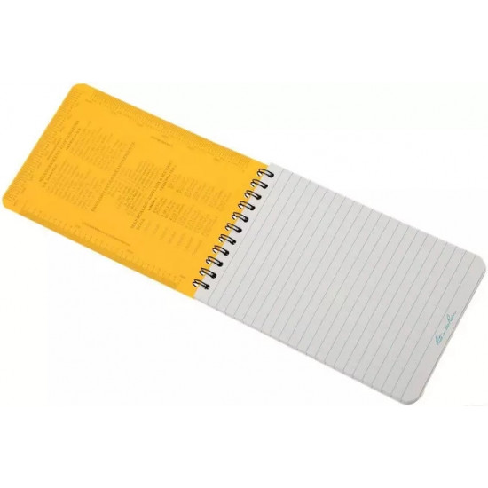 Блокнот из водонепроницаемой бумаги Rite in the Rain 4 x 6 Yellow, 146 Блокнот из водонепроницаемой бумаги Rite in the Rain 4 x 6 Yellow, 146