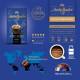Кофе AMBASSADOR молотая 225г вак.уп. Кофе AMBASSADOR молотая 225г вак.уп.