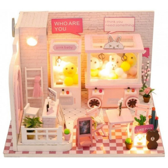 Конструктор румбокс DIY mini house MD 2505 C009 з підсвічуванням Конструктор румбокс DIY mini house MD 2505 C009 з підсвічуванням