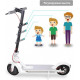Кермо Дитяче для електросамокату Xiaomi, Segway, Ninebot та інші, універсальний, жовто-синій Ukraine Кермо Дитяче для електросамокату Xiaomi, Segway, Ninebot та інші, універсальний, жовто-синій Ukraine