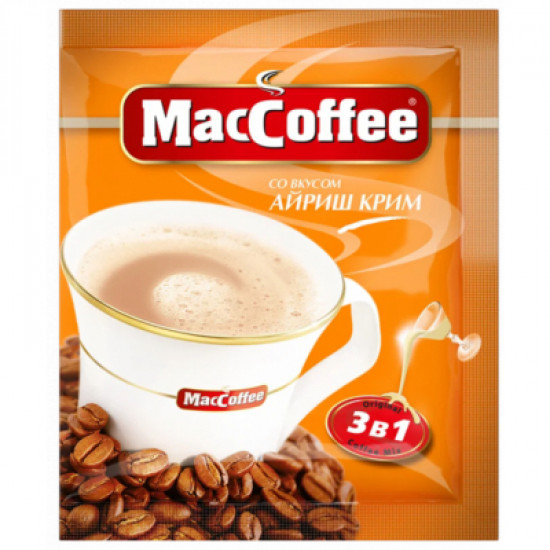 Кава MacCoffee Айріш крем 3в1 (101509) Кава MacCoffee Айріш крем 3в1 (101509)
