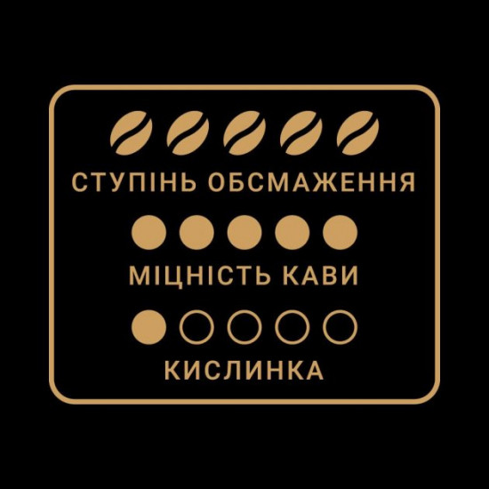 Кава у зернах Чорна Карта Espresso 1 кг Кава у зернах Чорна Карта Espresso 1 кг