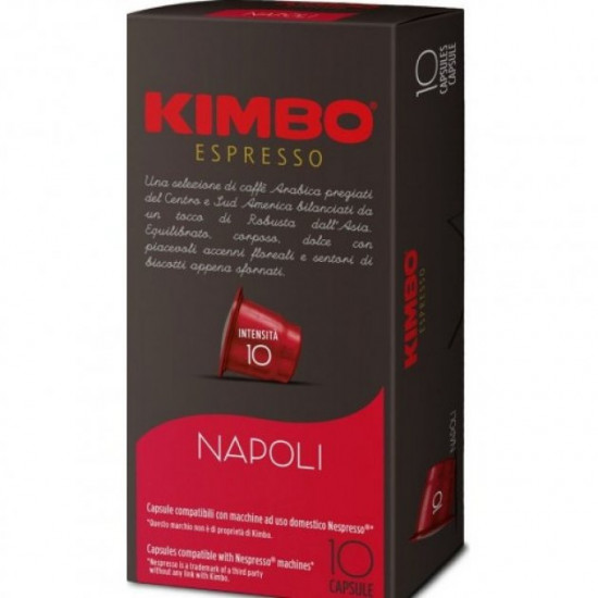 Кава у капсулі Kimbo Napoli, 1 шт. Nespresso Кава у капсулі Kimbo Napoli, 1 шт. Nespresso
