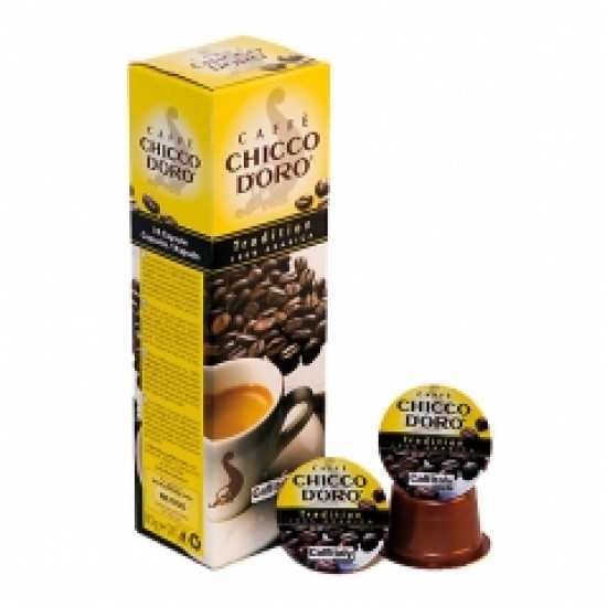 Кава в капсулах Chicco D'Oro Tradition, 10 капсул Caffitaly Кава в капсулах Chicco D'Oro Tradition, 10 капсул Caffitaly