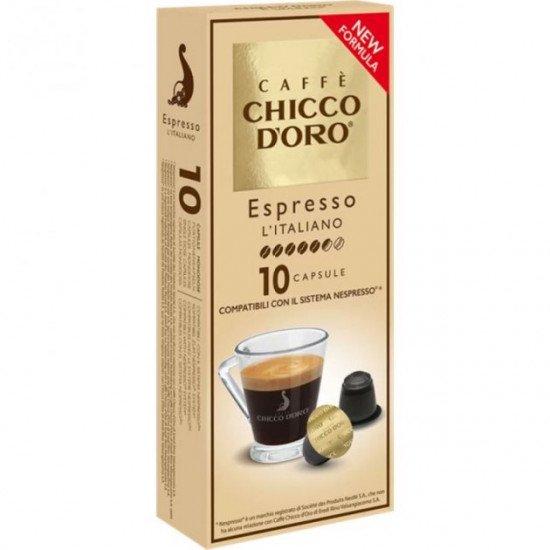 Кава в капсулах Chicco d'Oro Espresso Italiano - 10 капсул Кава в капсулах Chicco d'Oro Espresso Italiano - 10 капсул