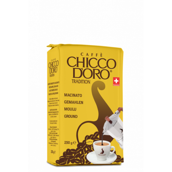 Молота кава Chicco d'Oro Tradition Вага: 0.25 кг