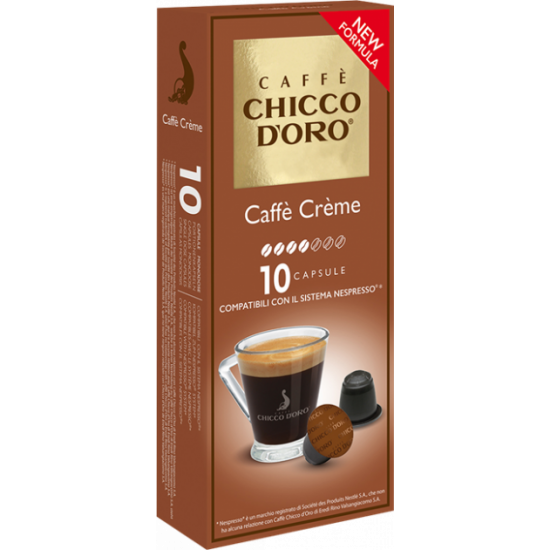 Кава в капсулах Chicco d'Oro Caffe Crema - 10 капсул Кава в капсулах Chicco d'Oro Caffe Crema - 10 капсул