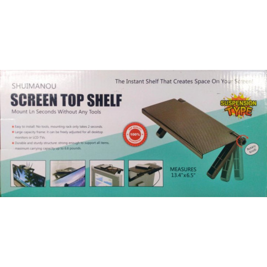 Полка подставка на телевизор / монитор Screen Top Shelf Полка подставка на телевизор / монитор Screen Top Shelf