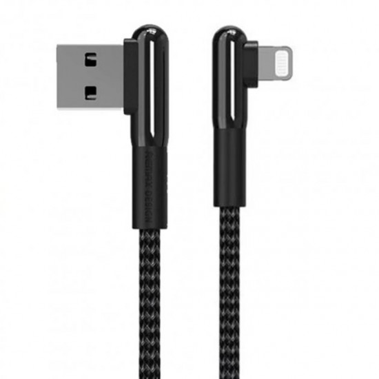 Кабель премиум качества Remax RC-155i USB - Lightning Чёрный Кабель премиум качества Remax RC-155i USB - Lightning Чёрный