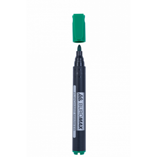 Маркер Buromax для флипчартов зеленый (BM.8810-04) Маркер Buromax для флипчартов зеленый (BM.8810-04)
