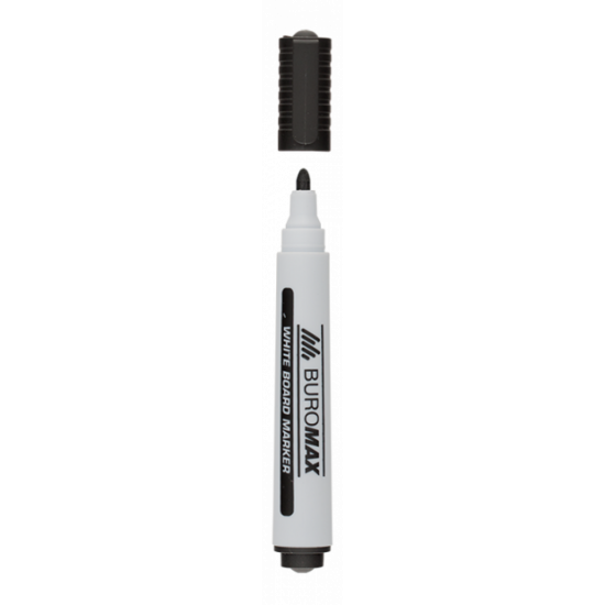 Маркер для сухостираемых досок Buromax BM.8800-01 черный Маркер для сухостираемых досок Buromax BM.8800-01 черный