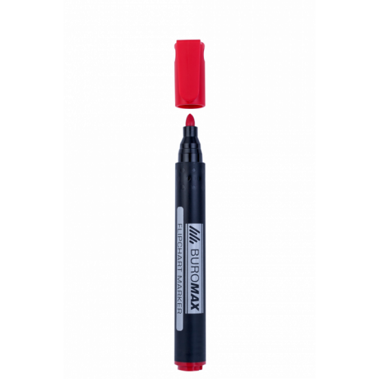 Маркер Buromax для флипчартов красный (BM.8810-05) Маркер Buromax для флипчартов красный (BM.8810-05)