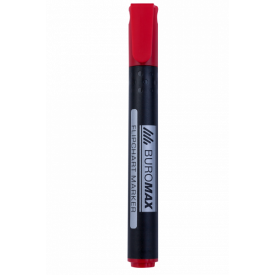 Маркер Buromax для флипчартов красный (BM.8810-05) Маркер Buromax для флипчартов красный (BM.8810-05)