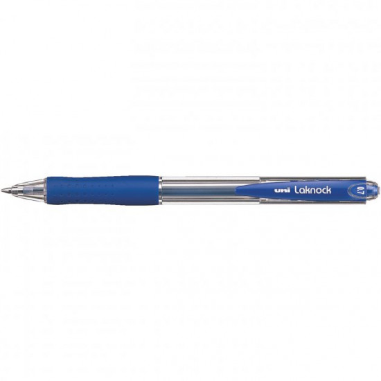 Ручка шариковая автоматическая Uni Laknock Fine 0,7 мм синий (SN-100.(07).Blue) Ручка шариковая автоматическая Uni Laknock Fine 0,7 мм синий (SN-100.(07).Blue)